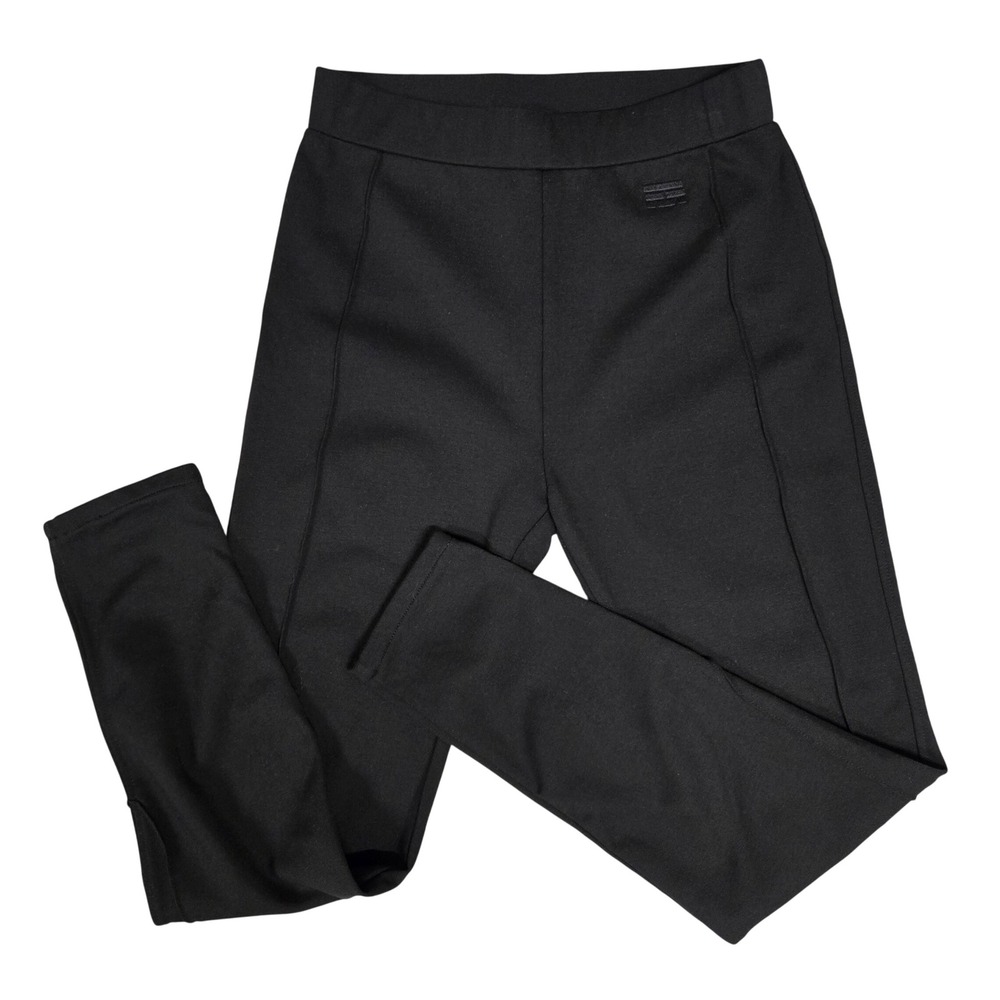 FRAME Noir High Rise Seamed Pants Leggings Black Women's Size S